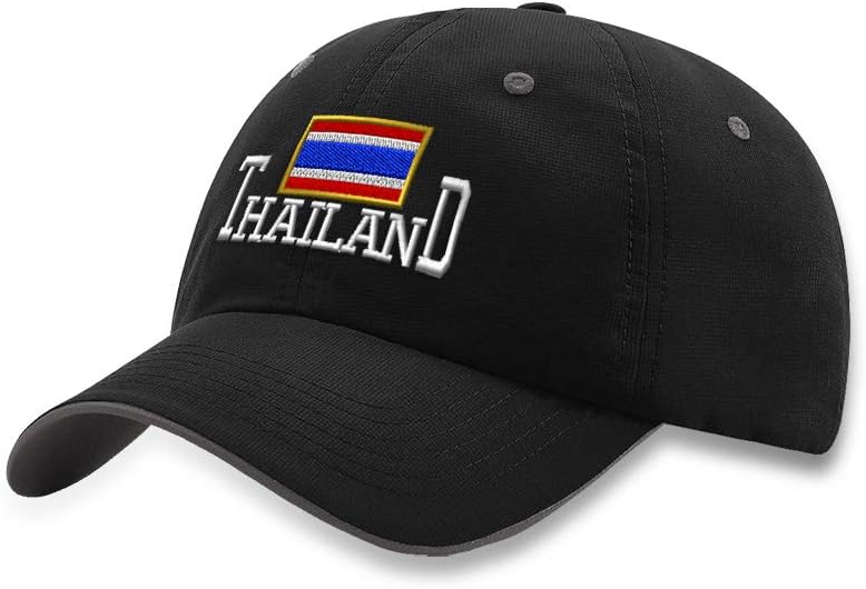 Richardson Soft Running Hat Thailand Thai Country Flag Embroidery Strap Closure
