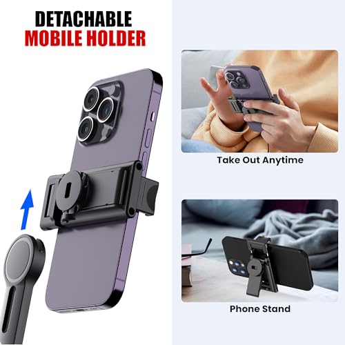 Image of WeCool 360 Rotational Ai Powered Auto Face Tracking Tripod with Remote,Palm Gesture Control for Vlog,Streaming & Video Recording