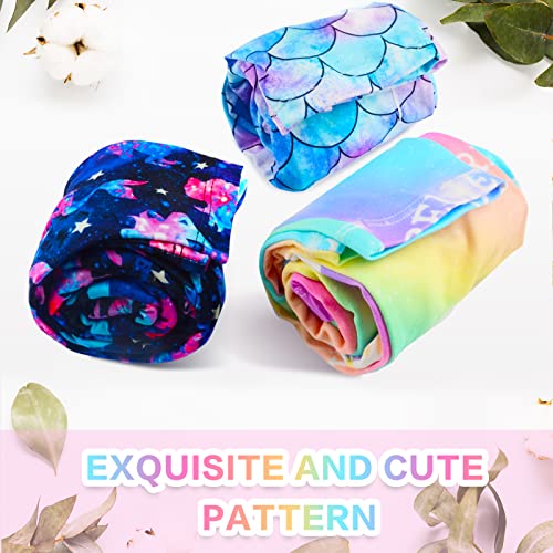 Nidoul Kid Girls Blue Mermaid Leggings Soft Stretchy Pants High Waist Slim Tights #TOP6