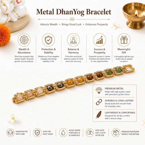 Image of Spiritual Bracelet for Meditation, Prosperity & Daily Wear | Stylish Fashion Jewellery | Gift