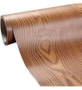 Self Adhesive Wood Grain Furniture Stickers PVC Wallpaper cabinets Gloss Film Vinyl Counter Top D...