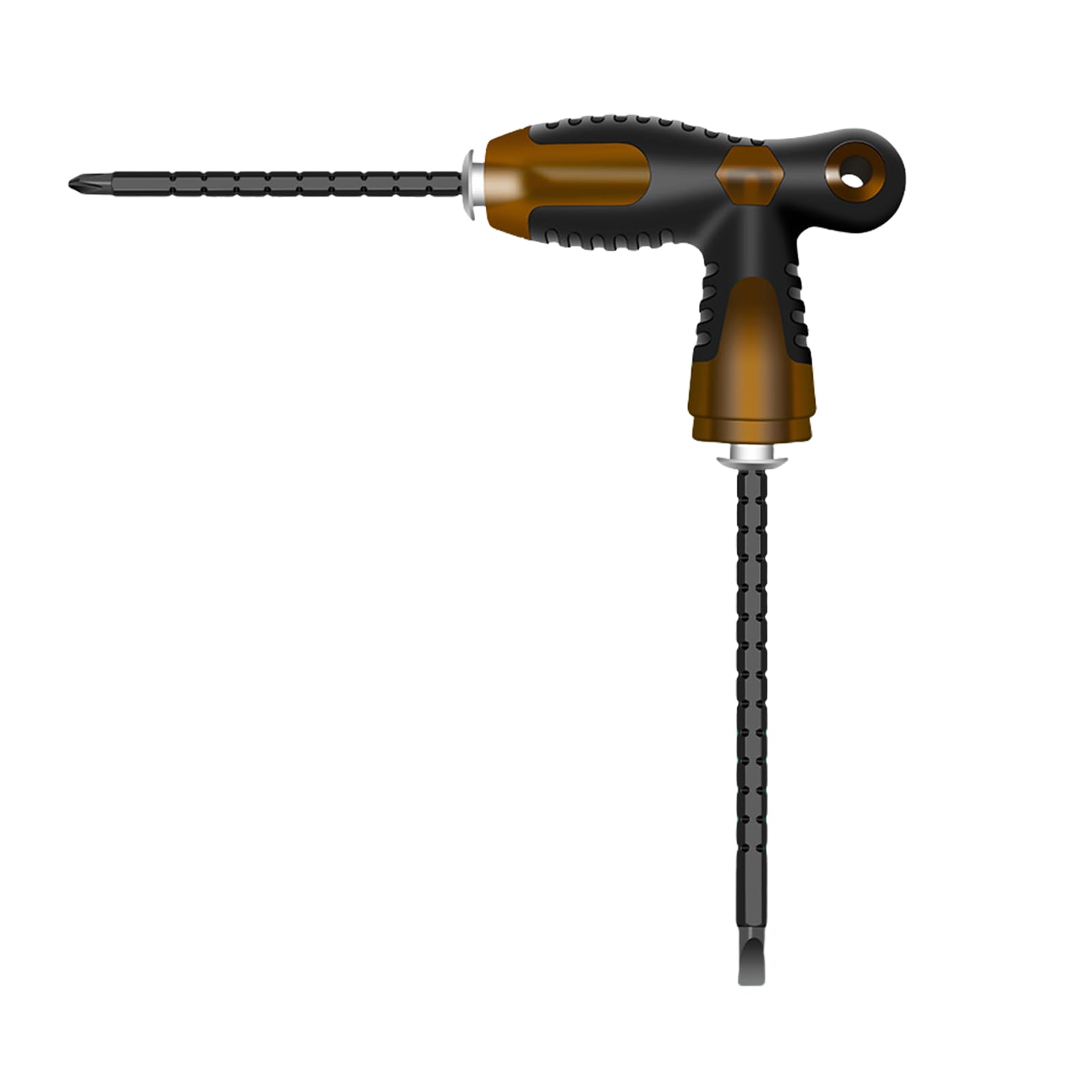 Buxuaaaa Type G 2 In 1 Ratchets Screwdriver With Crosses Head And Flathead Extendable Designs Construction Professional Use Ratchets Screwdriver Adjustable Length