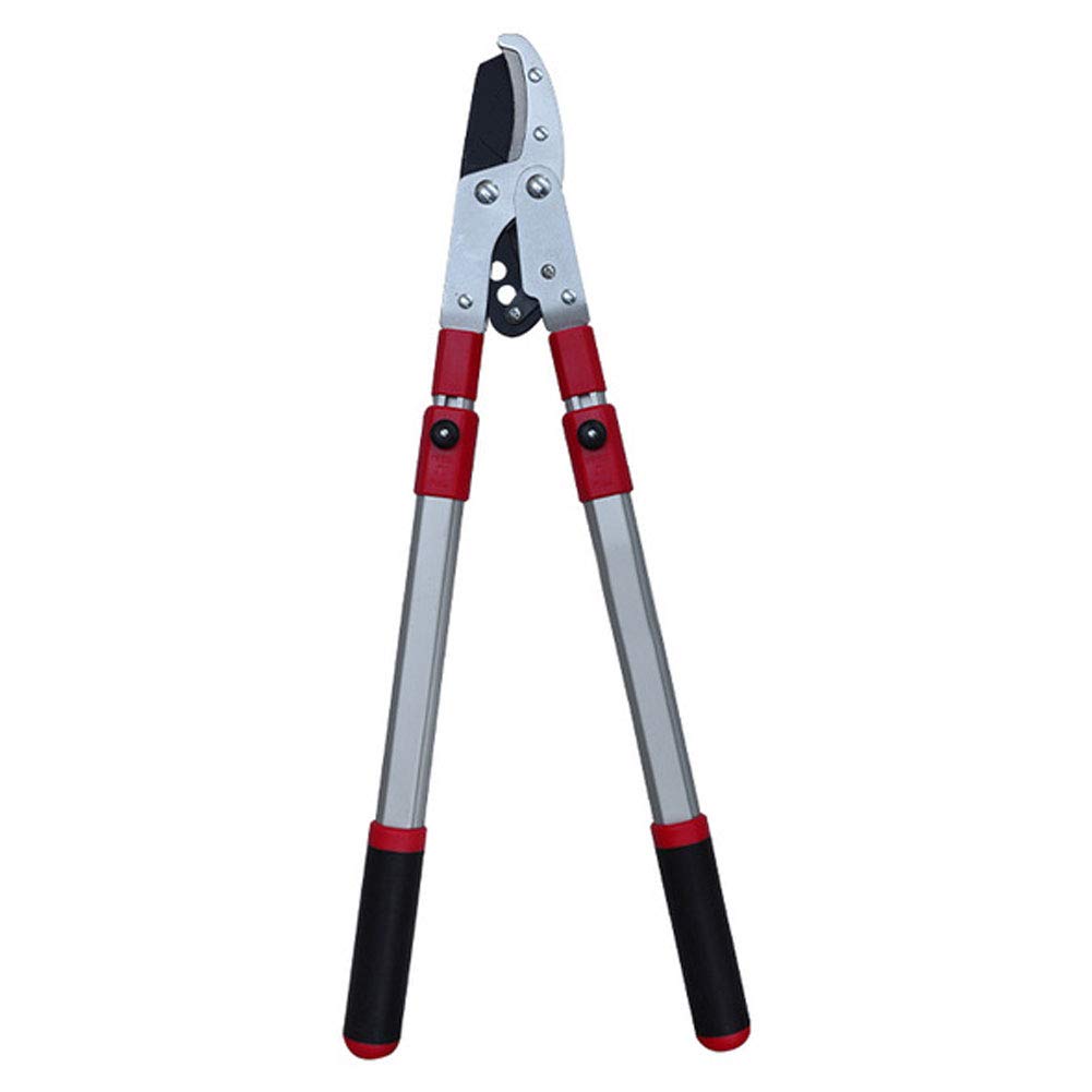 NANANA Amboss-Astschere - Ausziehbarer Rasiermesser-Astschere-Astschere - Teleskop-Aluminium Leichter Griff Gartenhecken-Astschere