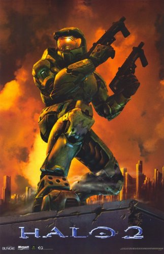Pop Culture Graphics Halo 2 Poster Video Game B 11x17
