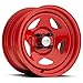 U.S. WHEEL Star 021 Rim 14X7 4X114.3 Offset 6 Red (Quantity of 1)