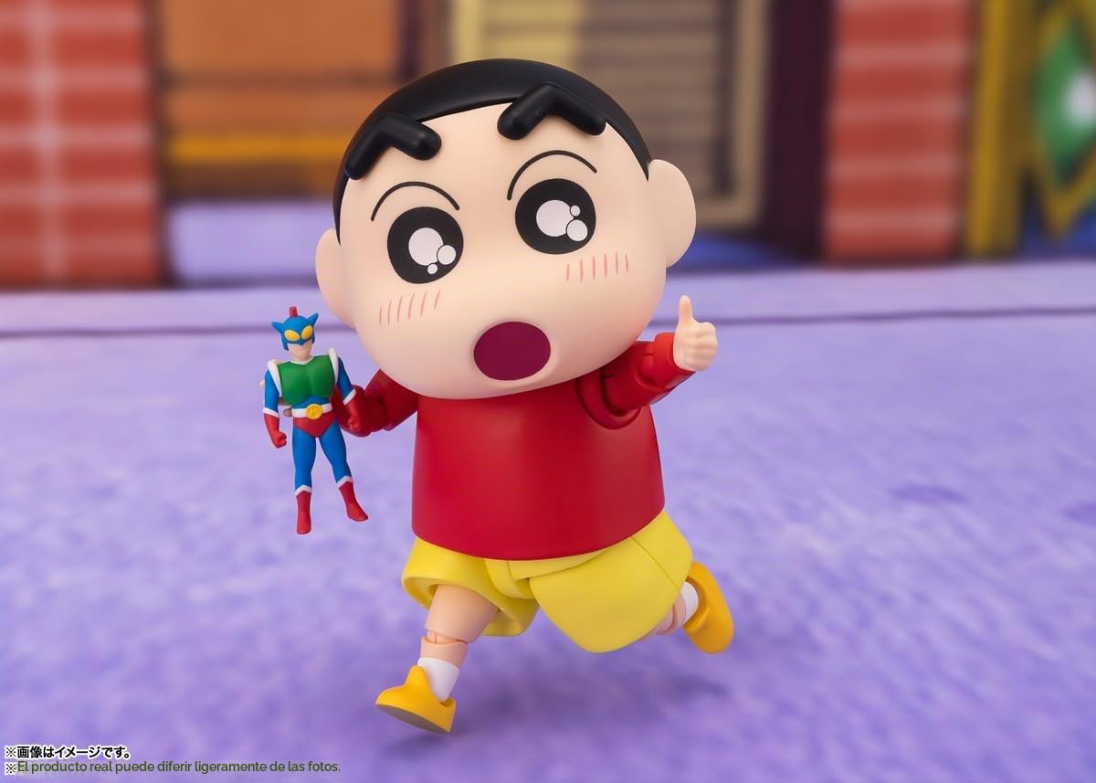 TAMASHII Nations - Crayon Shinchan - Figura de acción de Shinnosuke Nohara S.H.Figuarts
