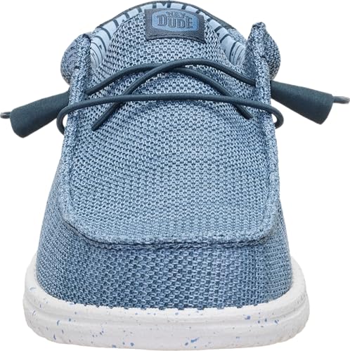 Image of HEYDUDE Men's Wally Stretch Sox Slip-On Loafer, Lightweight, Breathable, with Flex & Fold Outsole