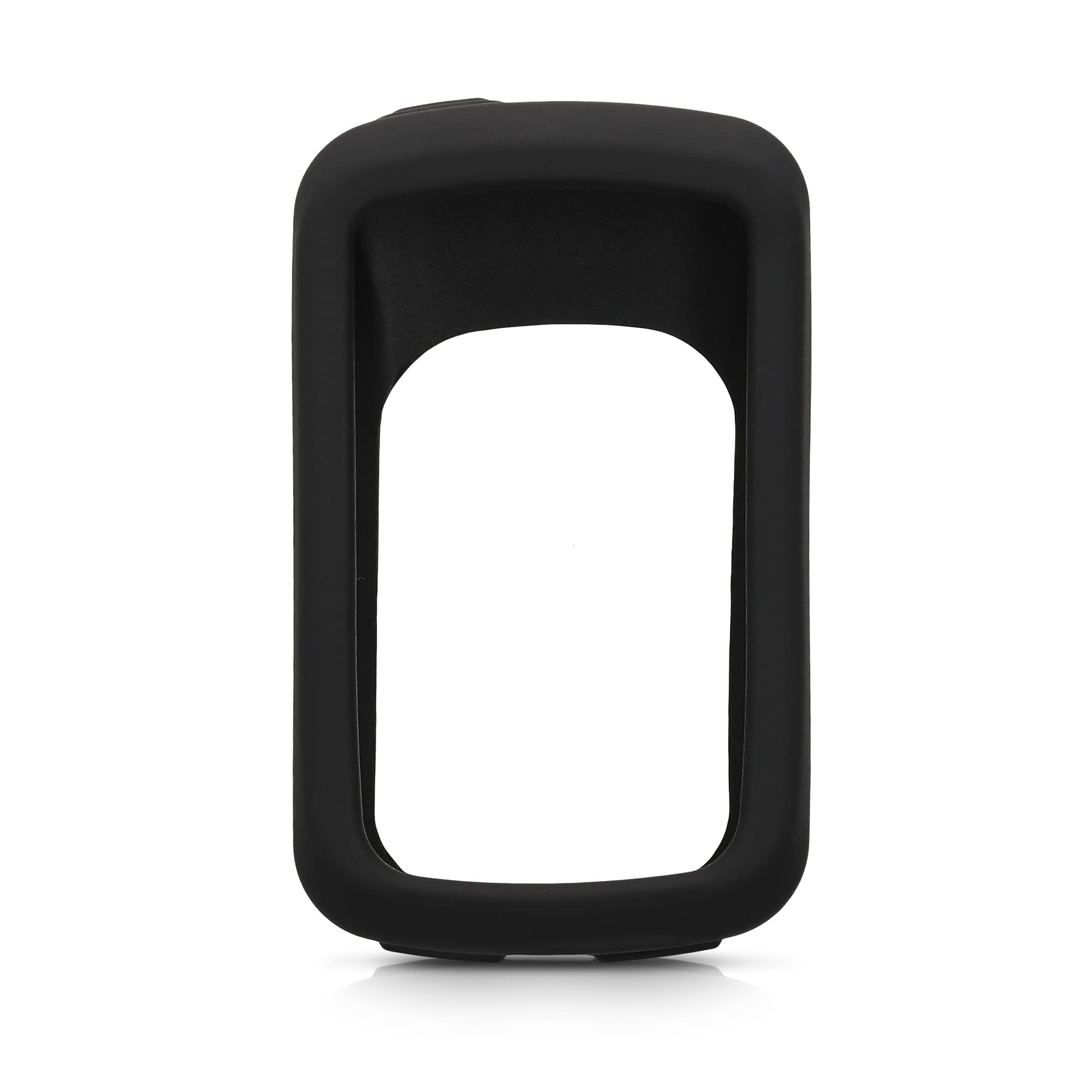 kwmobile Case Compatible with Magene C406 - Case Soft Silicone Bike GPS Protective Cover, Black - Image 3