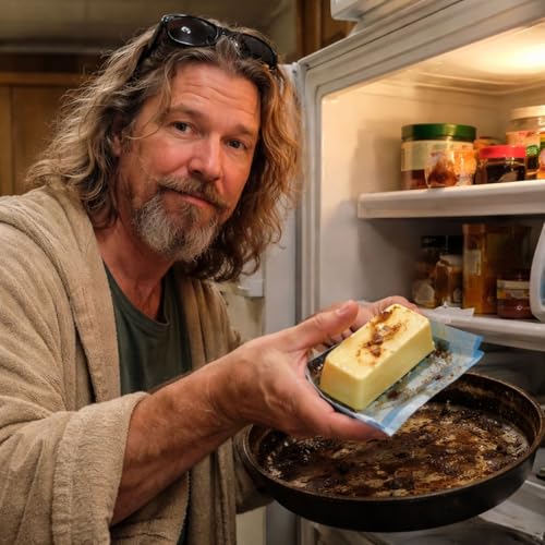 908. Using Butter Rubbed on a Dirty Pan