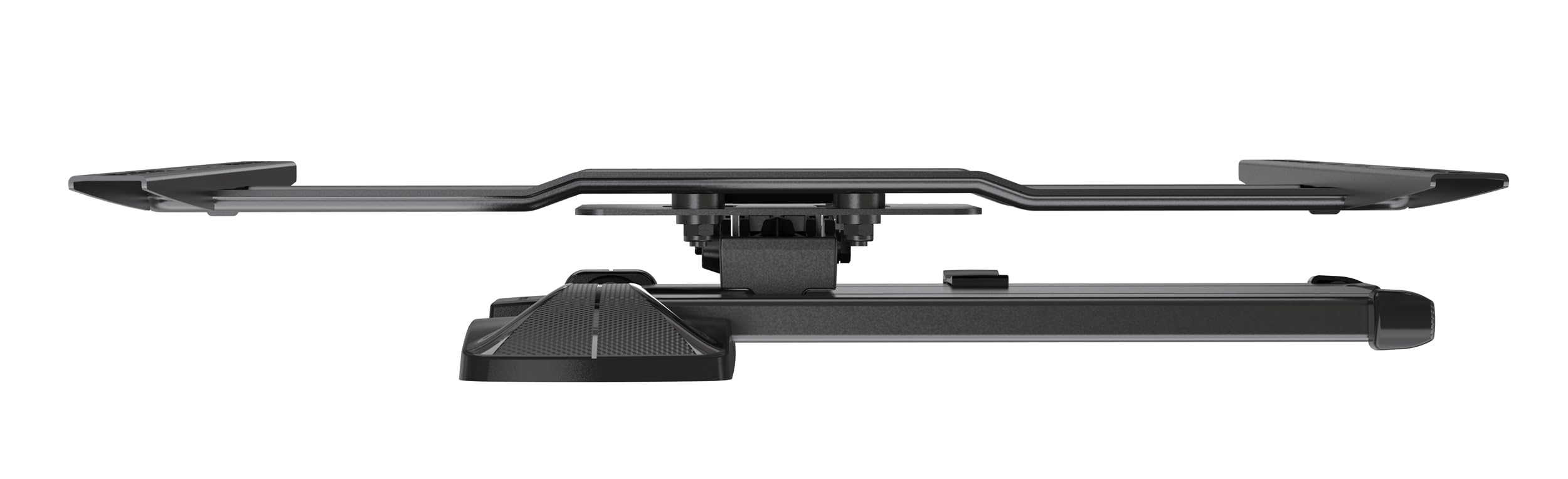 Meliconi Slimstyle Plus 400 Sdr, Supporto con Doppio Braccio da Parete per Tv a Schermo Piatto Da 40’’ A 82’’, Nero