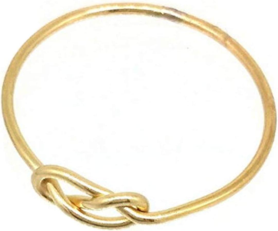 12 Karat Gold Filled Wire Infinity Knot Ring