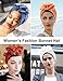 ZURLEFY Bonnet Turban Hats for Women, Ladies Turbans and Head Wraps, Rust Hair Wraps for Women Fashion Accessories(30-7)