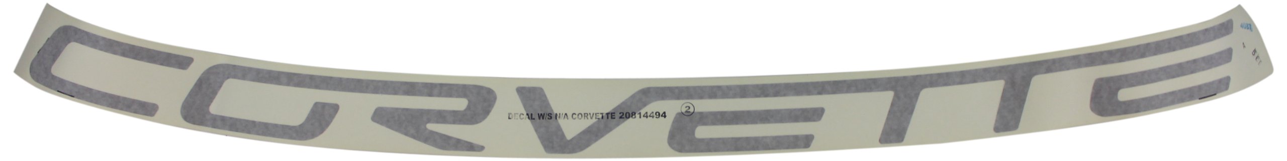 Genuine GM Accessories 20912923 'CORVETTE' Decal