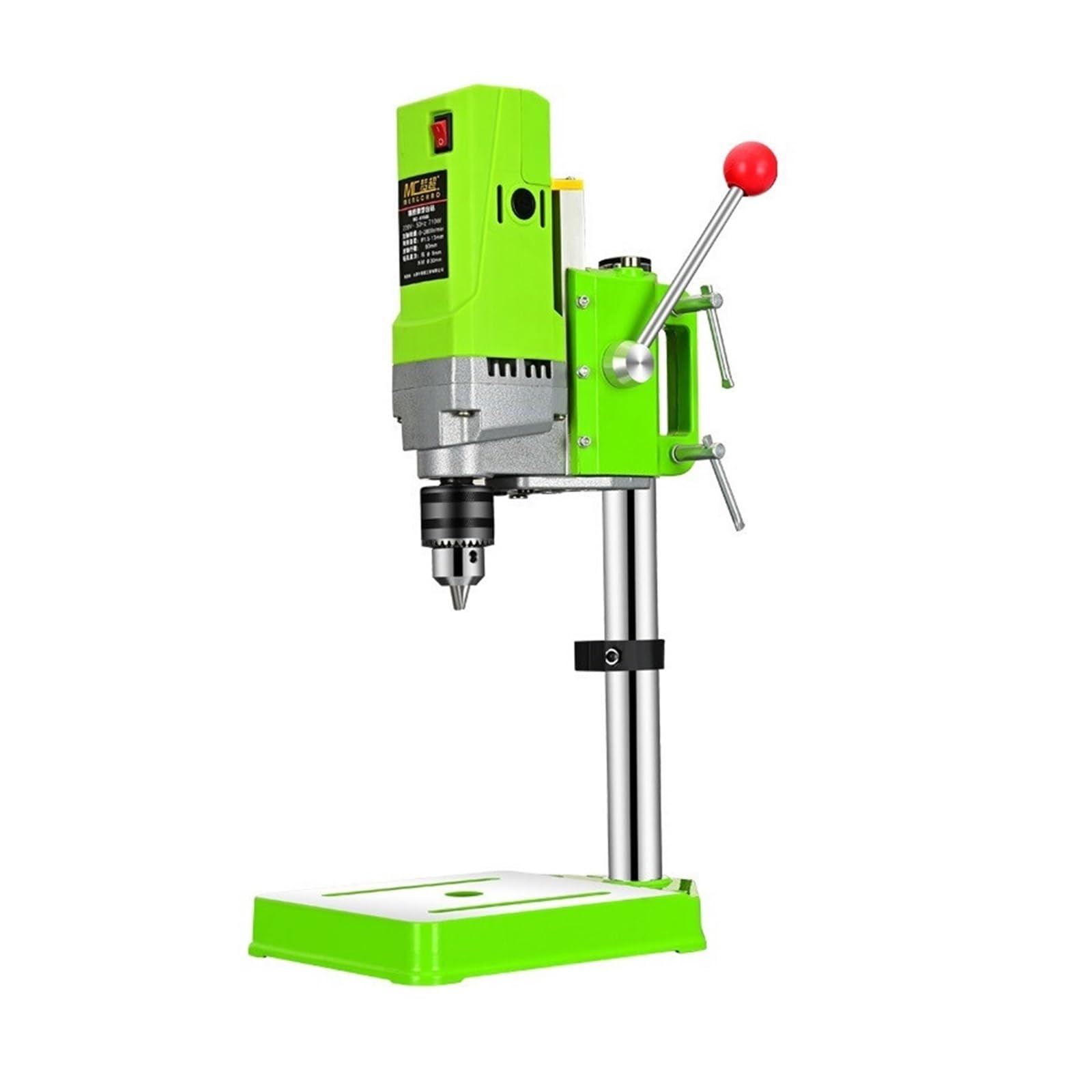 Trapano da banco mini 710W elettrico for la fabbricazione di metalli Mandrino for trapano 1-13mm a colonna for carpenteria Per uso fai da te