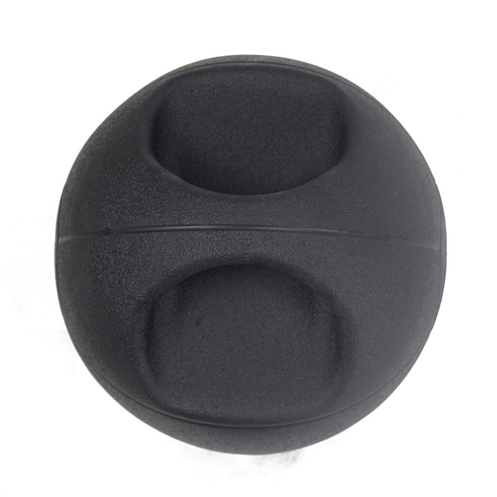 Medizinbälle Hua Doppelgriff-Fitness-Medizinball, 5 Kg Gummiball, Inländische Männer- Und Frauen-Taillen- Und Bauch-Trainingsbälle, Palm Print Design