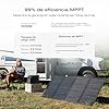 EF ECOFLOW Solar Generator DELTA 2 Max 2048Wh with 220W Solar Panel, LiFePO4 Battery Portable Power Station, Up to 3400W AC Output, AC + Solar Fast Dual Charging 0-100% in 1 Hr For Outdoor Camping RV