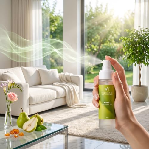 Image of Awake Luxury Room & Linen Spray | Premium Air Freshener Spray | Luxury Home Fragrance | Energizing Air Mist Spray | Room & Air Freshner