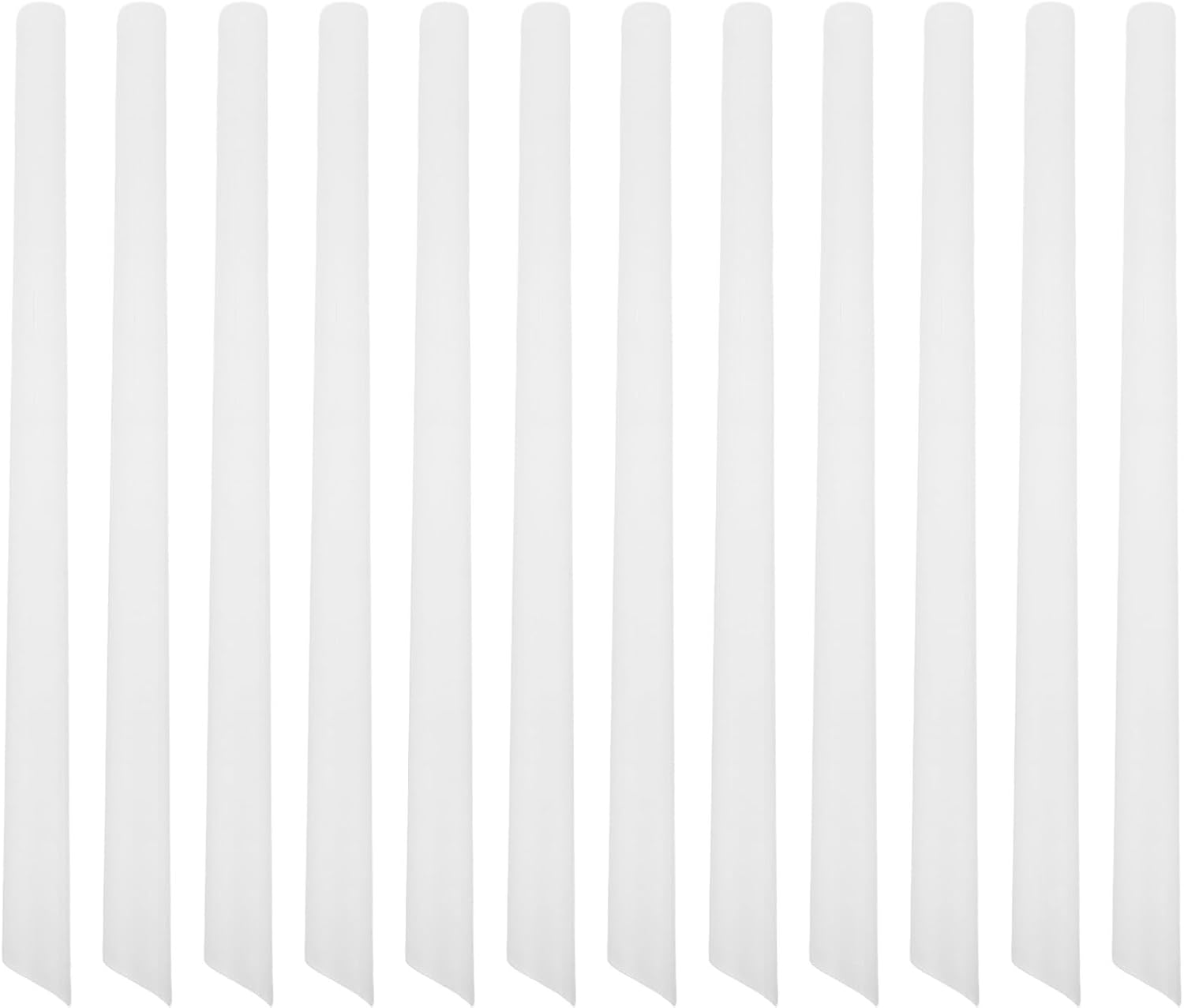 Jumbo Plastic Straws for Bubble Tea and Milkshake 6pcs Disposable Wide Mouth Straws Individually Wrapped for Commercial Use and Pregnancy