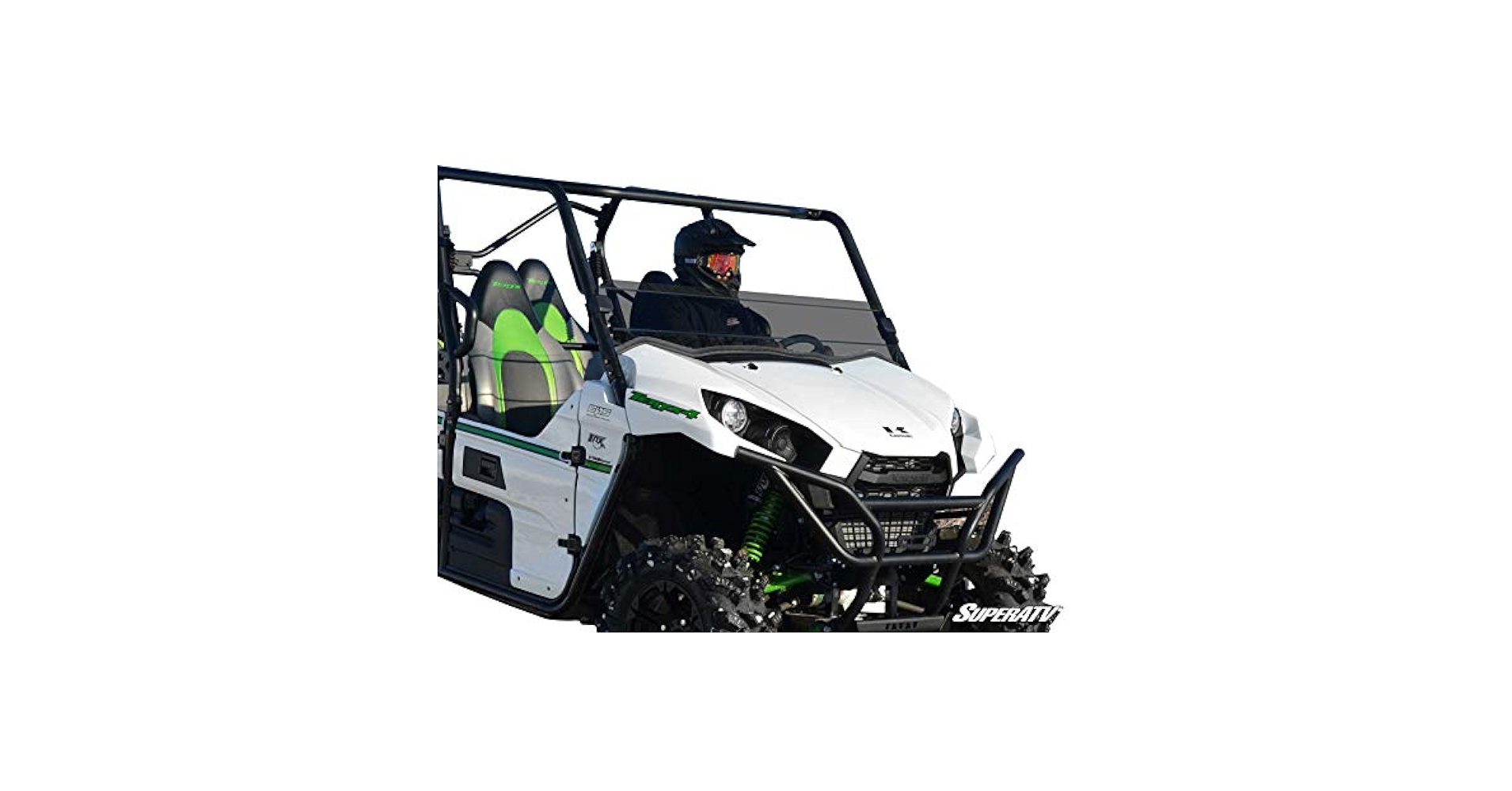 Amazon.com: SuperATV Half Windshield Compatible With