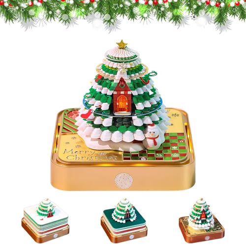 HIULLEN Bloc-notes 3D, calendrier 3D, arrachable 2026, arbre...