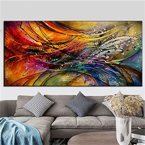 Broderie diamant 5D abstrait coloré 60x180cm pour adulte et enfant