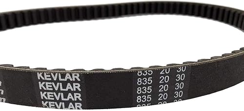 Miniatura 2 de MMG V-Belt CVT Correa de transmisión Kevlar 835 20 30, compatible con GY6 125cc 150cc motocicleta scooter