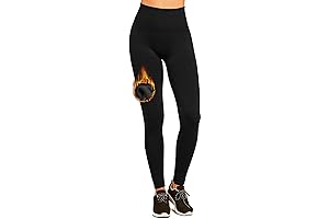 Women's Thermal Fleece Lined Leggings for Chilly Days