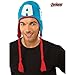 Rubie's Marvel Adult Universe Captain America Fleece Hat, Multi, One Size