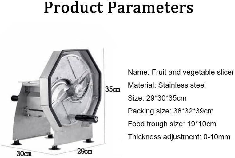 Manual Fruit Vegetable Slicing Machine Potato Fruit Carrot Lemon Vegetables Slicer Kitchen Cabbage Sausage Shredder