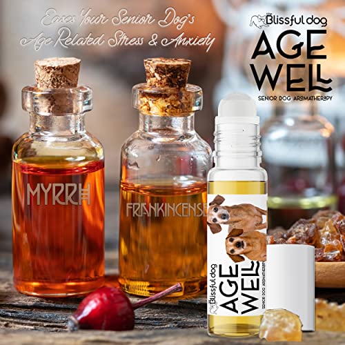 Image of The Blissful Dog Daschund Age Well Dog Aromatherapy Roll-On Bottle for Your Dog's Peaceful Ageing