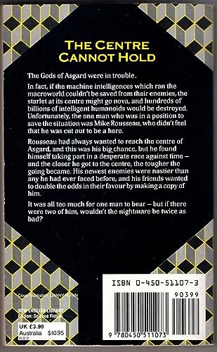 The Centre Cannot Hold 0450511073 Book Cover