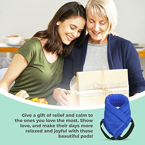 My Heating Pad - Microwavable Heating Pad For Neck And Shoulder - Moist Heat Pack For Muscles And Joints, Reusable Heating Pad, Portable Heating Pad, Menstrual Heating Pad - 1 Heat Pack Blue #TOP2