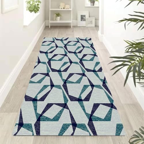 Tapis de couloir résistant 100x330cm lavable pour une décoration de maison moderne
