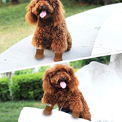 Urbest DG201701010 Dog Shoes With Hook Loop Closure Booties Pet Dog Chihuahua Shoes Boots thumb #4