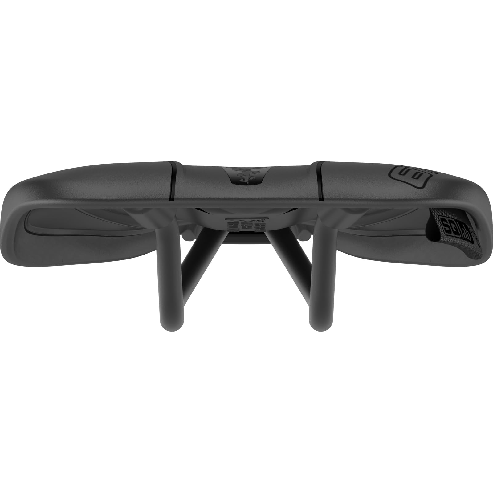 SQlab Rennrad Sattel 612 ERGOWAVE® R, Rennrad Fahrradsattel, ergonomischer Rennradsattel für Damen & Herren, in schwarz