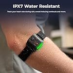 Sunny Health & Fitness Heart Rate Monitor Armband with LED Indicator, Step Counter - HR200 - Image 5