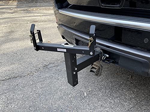 Garbage Commander Single Can Receiver Garbage Hauling Hitch - Thumbnail 5