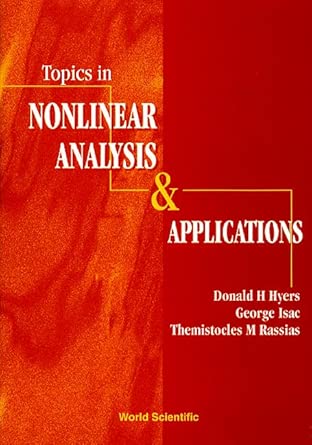 Topics in Nonlinear Analysis and Applications Topics in Nonlinear Analysis and Applications book cover