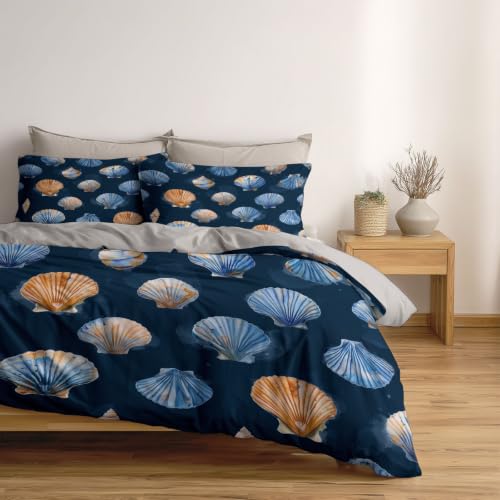 Housse de couette 140 x 200 cm réversible pour lit enfant et ado - 3