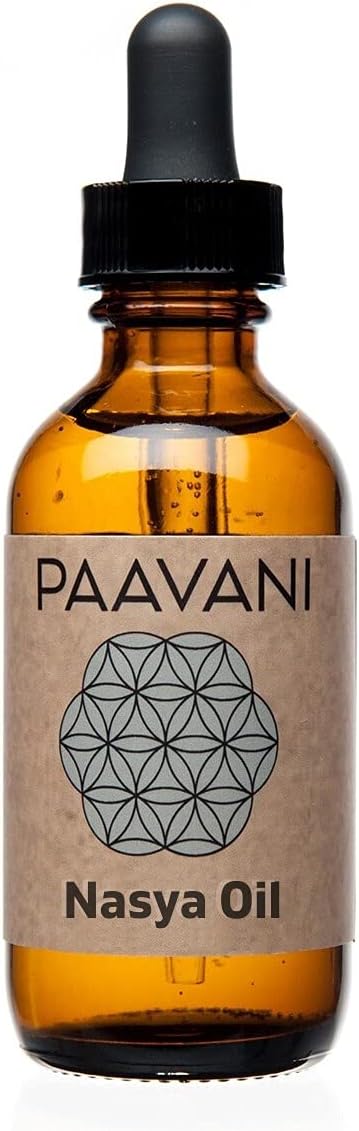 Ayurveda Nasya Oil - Ayurvedic Nasal Cleaner & Moisturizer Drops for Sinus Relief (1 oz.)