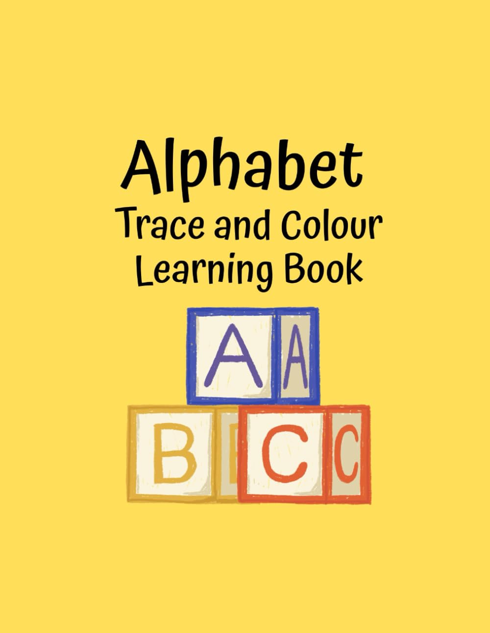 Kids Alphabet Colouring Book A-Z Educational Learning