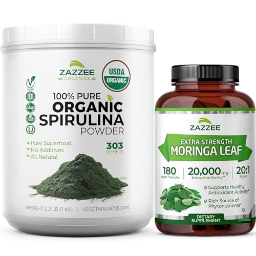 Amazon.com: Zazzee Organic Greens Superfood Bundle | USDA Organic