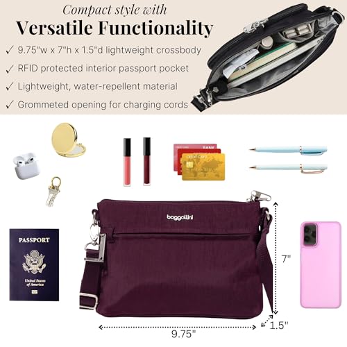 Image of Baggallini Securtex Anti-Theft Memento Crossbody