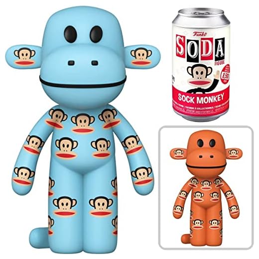 FUNKO VINYL SODA: Paul Frank- Sock Monkey (Styles May Vary)