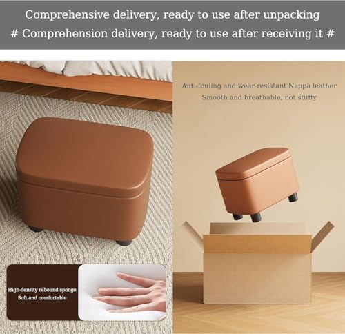 Tabouret à langer ottoman compact pour optimiser les petits espaces - 8