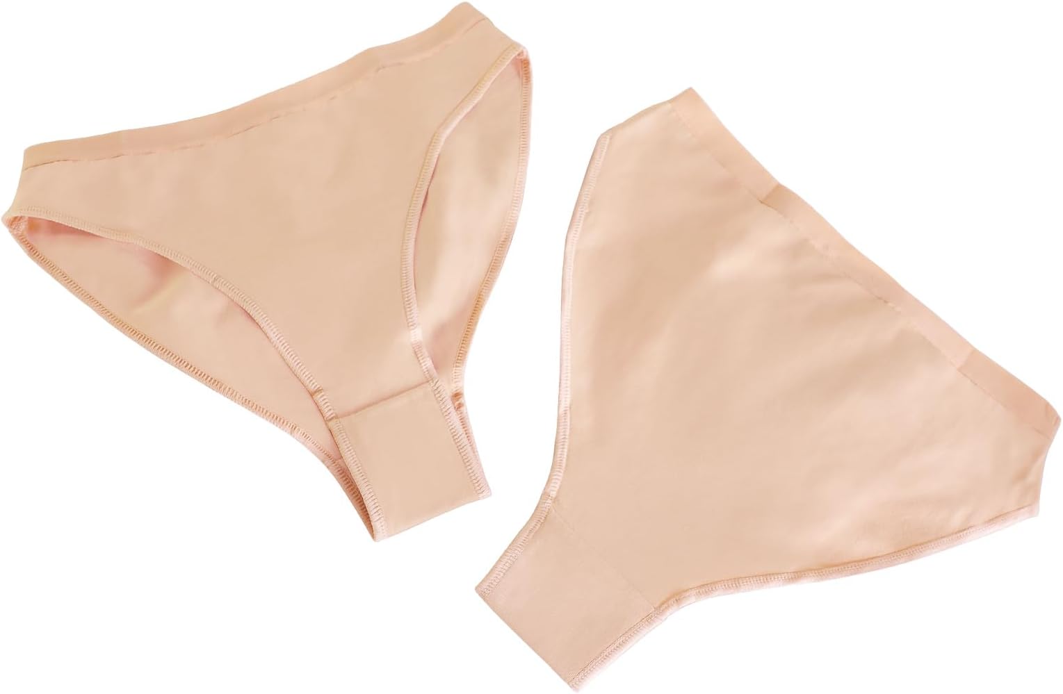 Dance Briefs for Girls and Women, Ballet Briefs Seamless Dance Underwear for Ballet, Gymnastics (Pack of 2)
