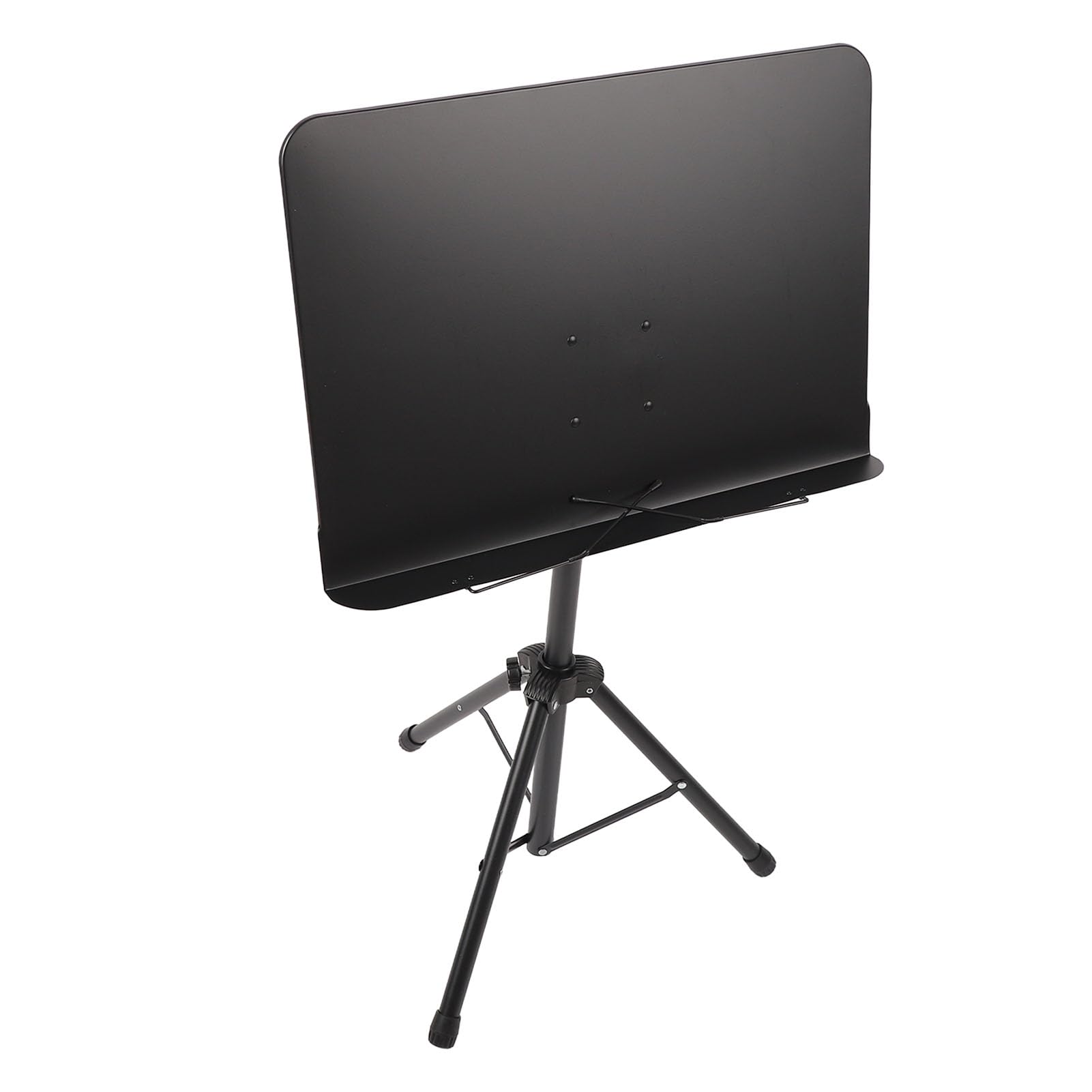 Leggio per Spartiti Leggio Pieghevole Portatile Regolabile per Musicisti Direttori D'orchestra ABS Metallo (Nera)