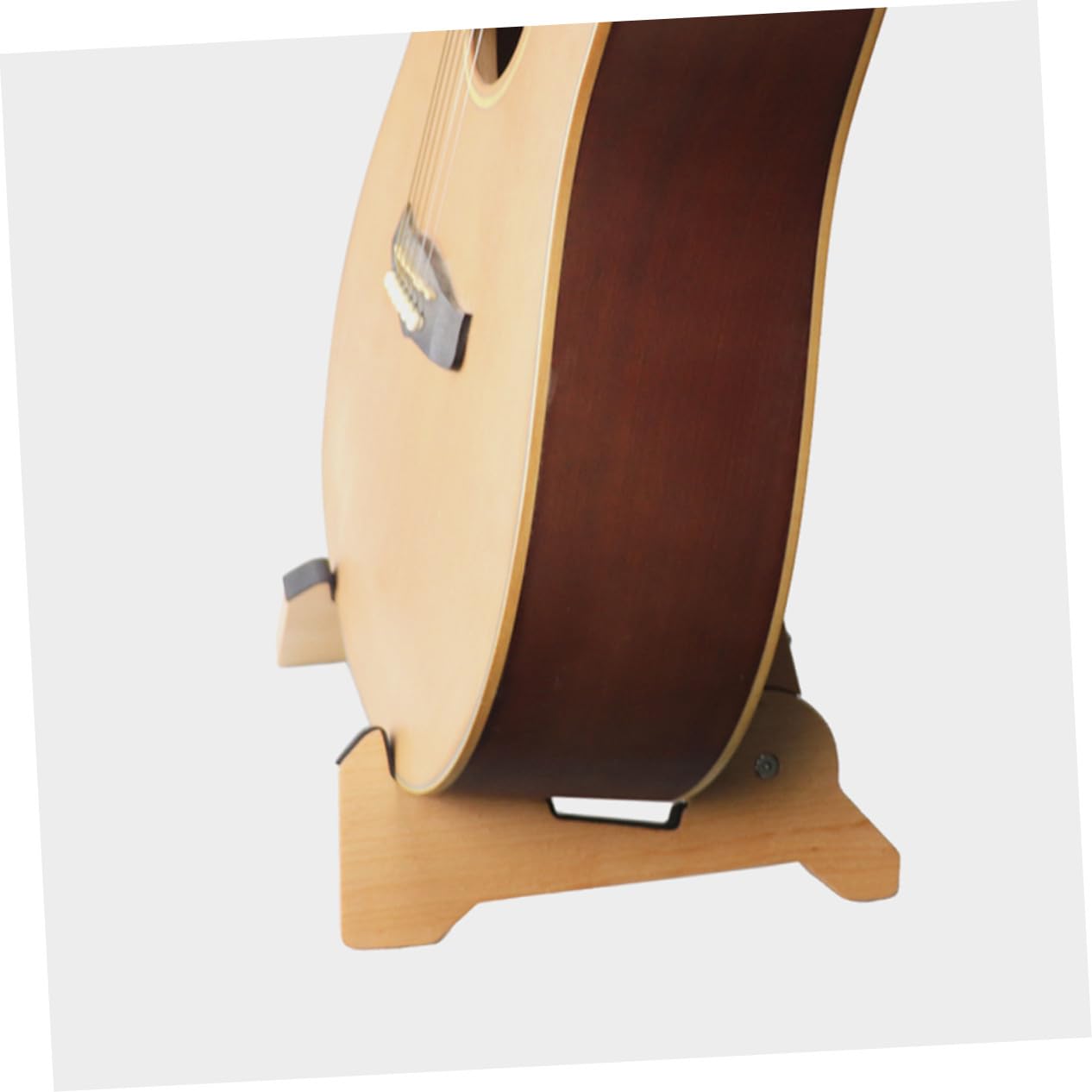 POPETPOP Supporto Staccabile Pieghevole Legno Portatile per e Chitarra Design Elettrica Violino per Casa e Negozio di Strumenti Musicali