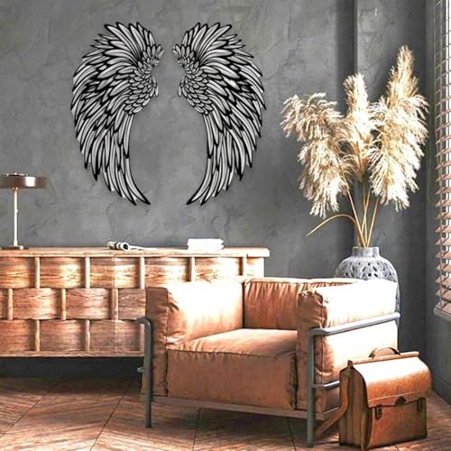 Ailes d'ange murales : transformez un mur vide en œuvre moderne - 3