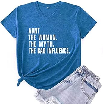 bad influence aunt shirt